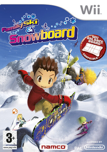 Family ski snowboard - ski, (wii)