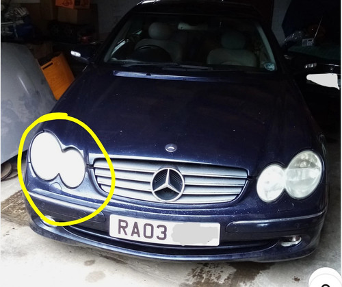 Mercedes clk headlight drivers - mercedes,