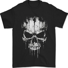 Dripping With Evil Skull Goth Gothic Heavy Metal Mens T-Shirt 100% Cotton