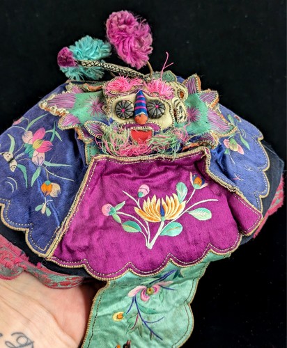 Antique chinese silk festival - silk,