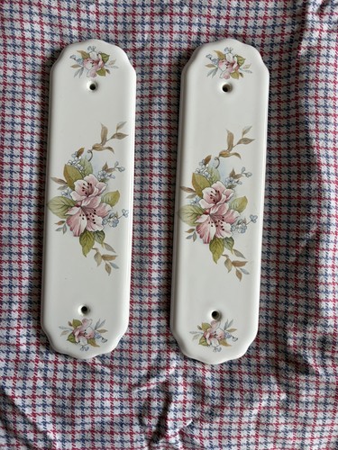 Ceramic door finger plate with