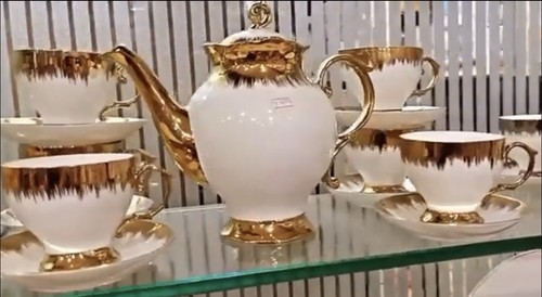 Luxury turkish tea set cups - luxury,