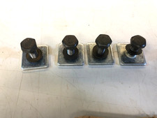 4 OEM T-Nuts with screws for