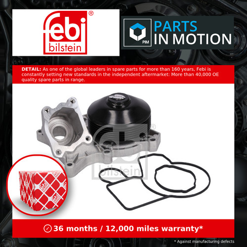 Water pump fits - water, 2.0d