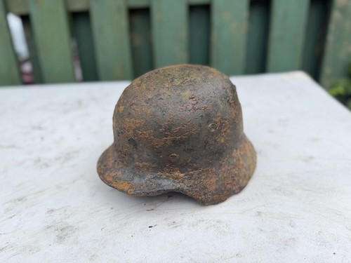 Ww2 original german helmet m35 - ww2,
