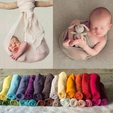Newborn Photography Props Infant Wraps Blanket Baby Photos Props Elastic Soft