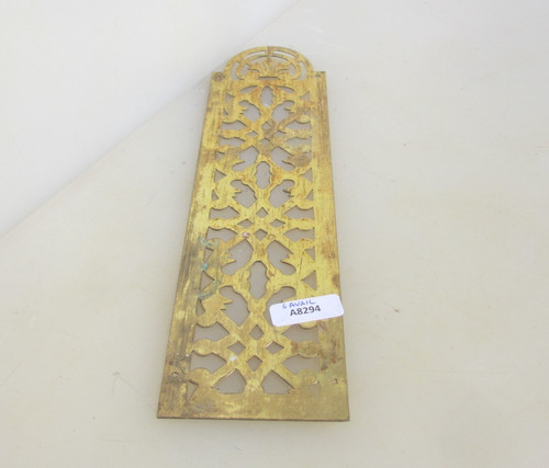 Victorian brass pierced - pierced, finger