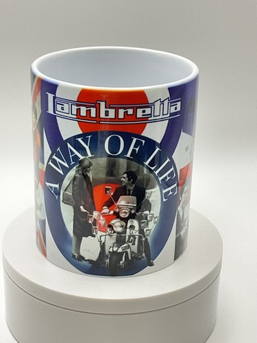 Lambretta scooter mug mods - lambretta, mug,