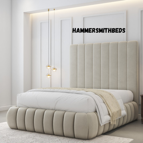 Bubble panel bed - bed, plush