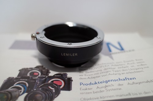 Novoflex adapter lem ler leica - novoflex, lem-ler