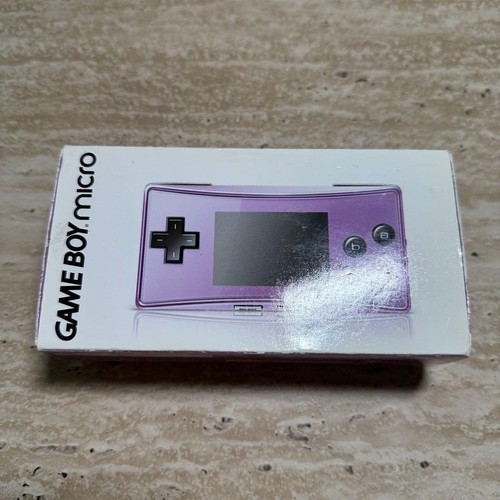 Nintendo game boy micro - boy, purple