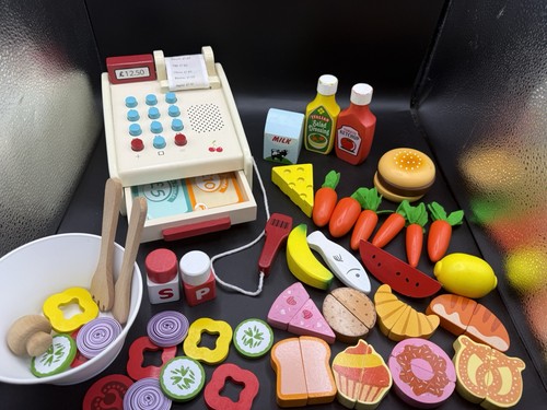 Wooden role play kitchen - role,