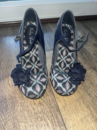 Ruby shoo blue grey geometric - ruby,