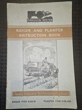 The Ferguson System Ridger and