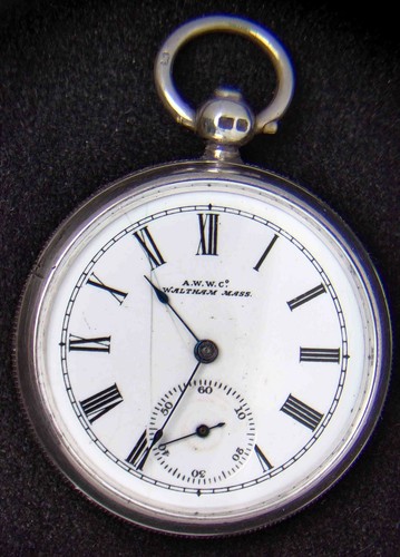 Antique waltham 925 silver - antique,