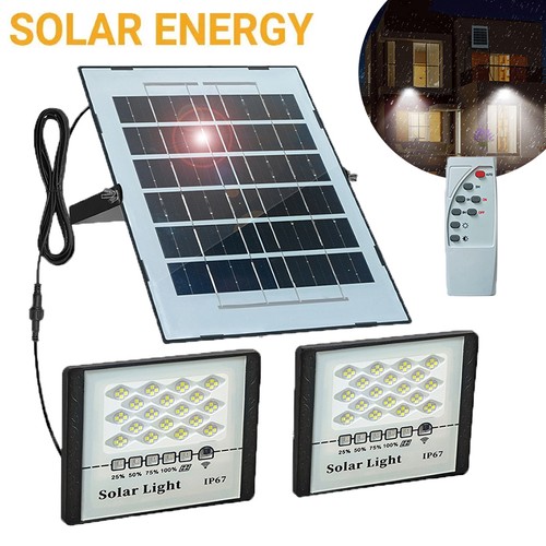 Solar powered 144 led double - solar,