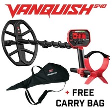 MINELAB VANQUISH 540 Metal Detector + FREE Carry Bag
