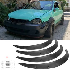 For Vauxhall Opel Corsa Fender Flares Extension Wheel Arches Mudguard Body Kit