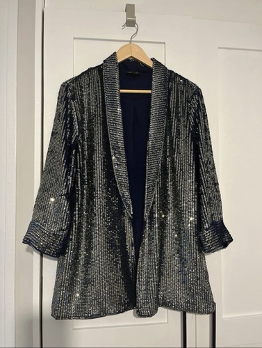Topshop sequin blazer jacket - topshop, blazer/jacket