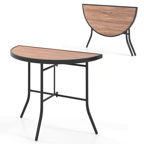 Costway half round folding - half-round,
