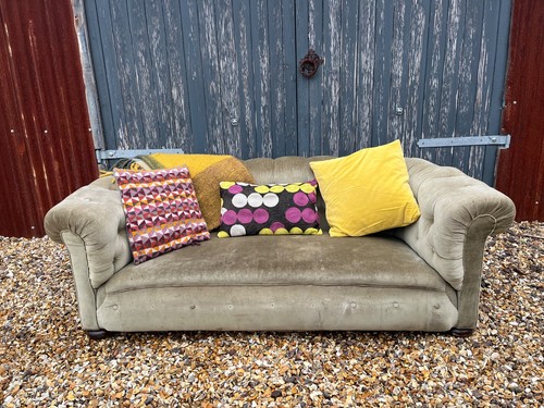 Antique chesterfield sofa - antique,