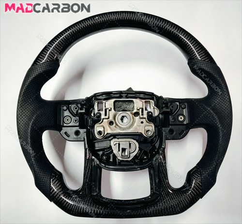 Carbon fiber steering wheel - carbon,