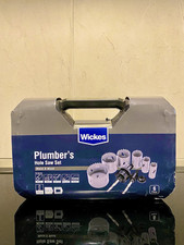 Wickes Multi-Purpose 6 Piece Hole Saw Set, For Metal & Wood (HSS Tip).