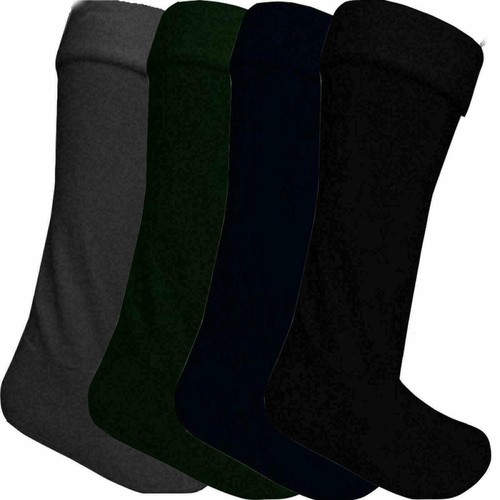 Mens womens fleece wellie - mens,