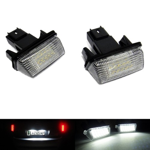 Led licence number - 2x, plate