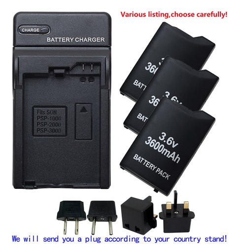 Battery psp1000 wall - or,