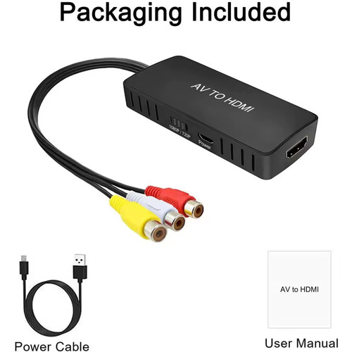 Rca hdmi converter av to - hdmi,