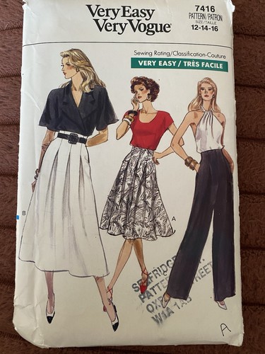 Vintage vogue sewing - vogue, pattern