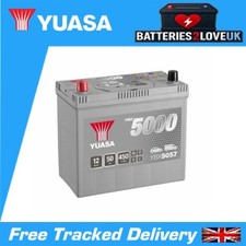Yuasa YBX5057 - Silver High Performance SMF Battery - 12V 50Ah 450A - 5Yr War...
