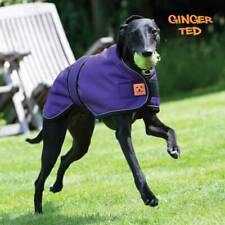Ginger Ted Waterproof Greyhound Lurcher Whippet Coat optional harness, raincoat