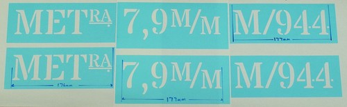 Stencil set wwii ww2 - , german