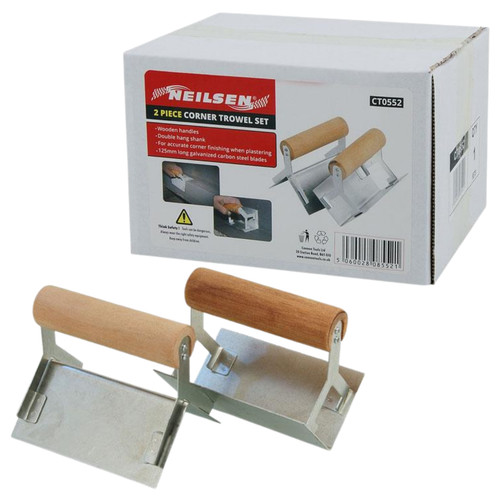 Plastering corner trowel set - trowel, 2