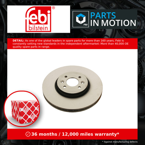 Brake discs pair vented - discs,