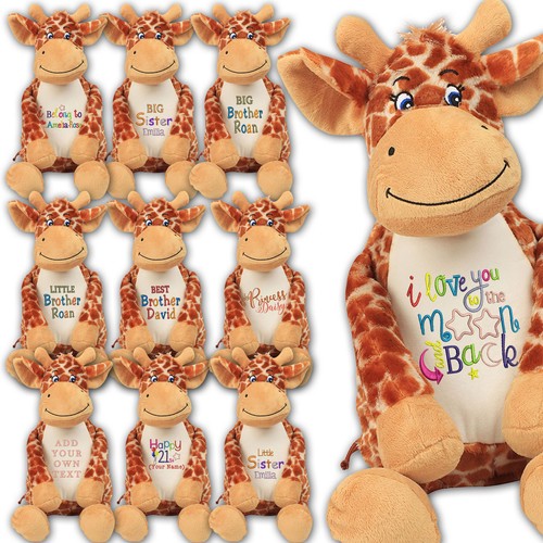Large giraffe personalised - large,