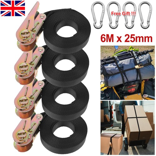 Ratchet straps tie down - 4, x