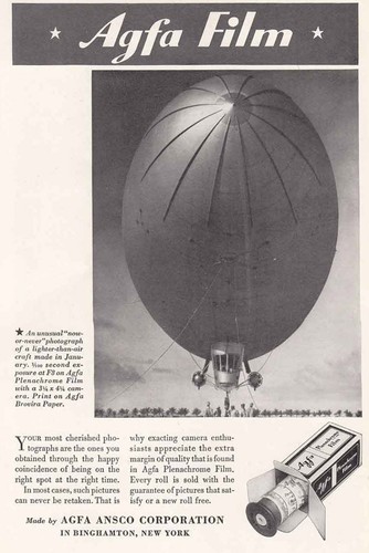 1935 agfa film light - light, air