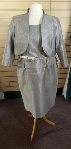 Sonia pena silver suit - silver,