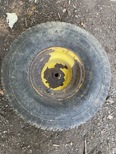 John deere ride mower rear - john,