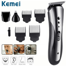 Rechargeable Hair Clipper Electric Shave Machine Razor Trimmer Haircut Set