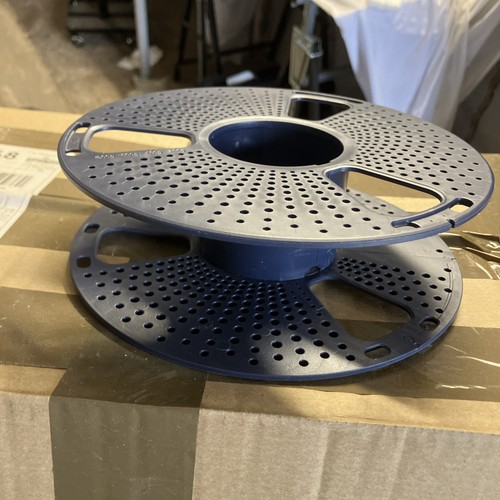 Empty reel spools store - empty,