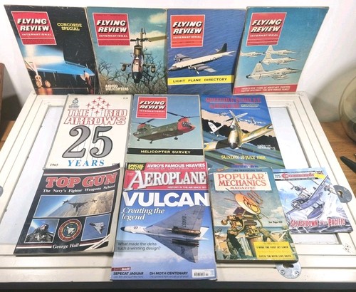 Aviation magazine lot x11 - magazine,