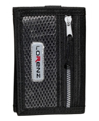 Nylon sports wallet with chain - with,
