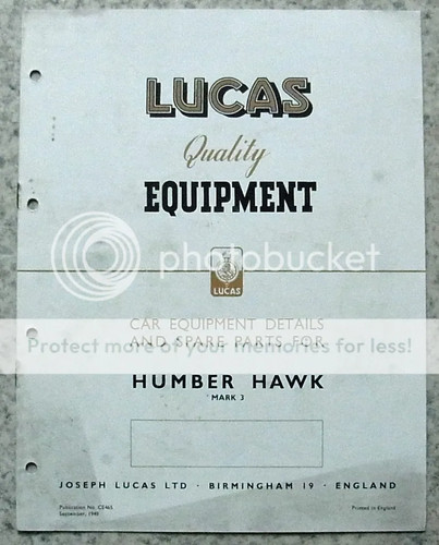 Lucas humber hawk car - lucas,