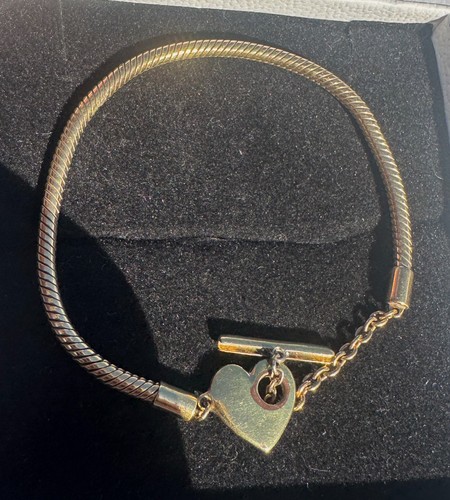 Pandora moments bar - pandora, 14k