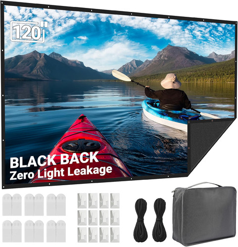 120 inch projector screen with - 120,