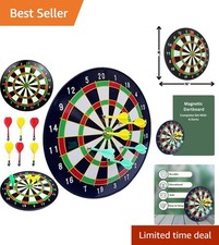 Durable Magnetic Dart Board &